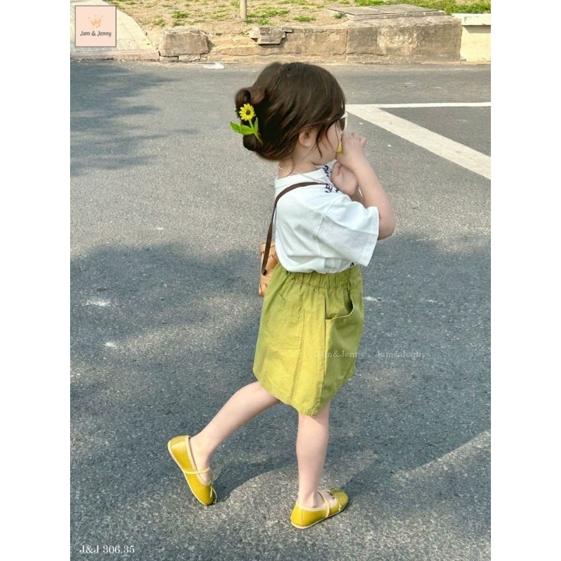 Set Bộ Cao Cấp Cho Bé Gái Đi Chơi Du Lịch Đi Học Áo Phông