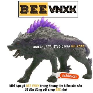 Mô hình Sói Quỷ Bóng Đêm Shadow Wolf nhựa đúc đặc, đồ chơi chính hãng xuất dư BEE VNXK