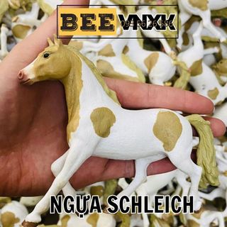 Mô hình Ngựa Schleich nhựa nguyên sinh cao cấp - Paint horse mare 14cm chính hãng xuất dư BEE VNXK