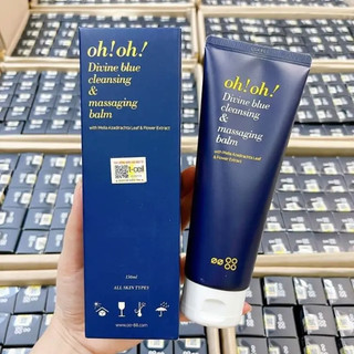 Sáp Tẩy Trang Làm Sạch Sâu oh!oh! Divine Blue Cleansing & Massaging Balm (150ml)