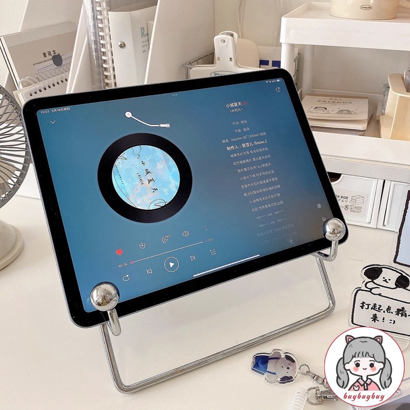 Giá Đỡ Máy Tính Bảng Bằng Kim Loại Chống Trượt Có Thể Điều Chỉnh Tiện Dụng | BigBuy360 - bigbuy360.vn