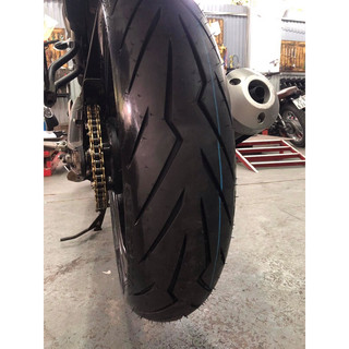 Vỏ xe đủ size từ 100/80-17 110/70-17 140/70-17 và 150/60-17 Pirelli Rosso 3 Sport (vân tia sét)