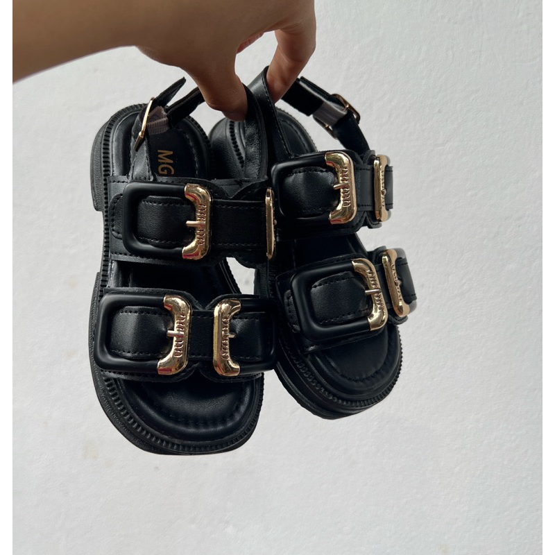 sandal bé gái dép quai hậu cho bé nhẹ êm chân chống trượt quai ngang xinh xắn chống trượt miu miu size đại 3325