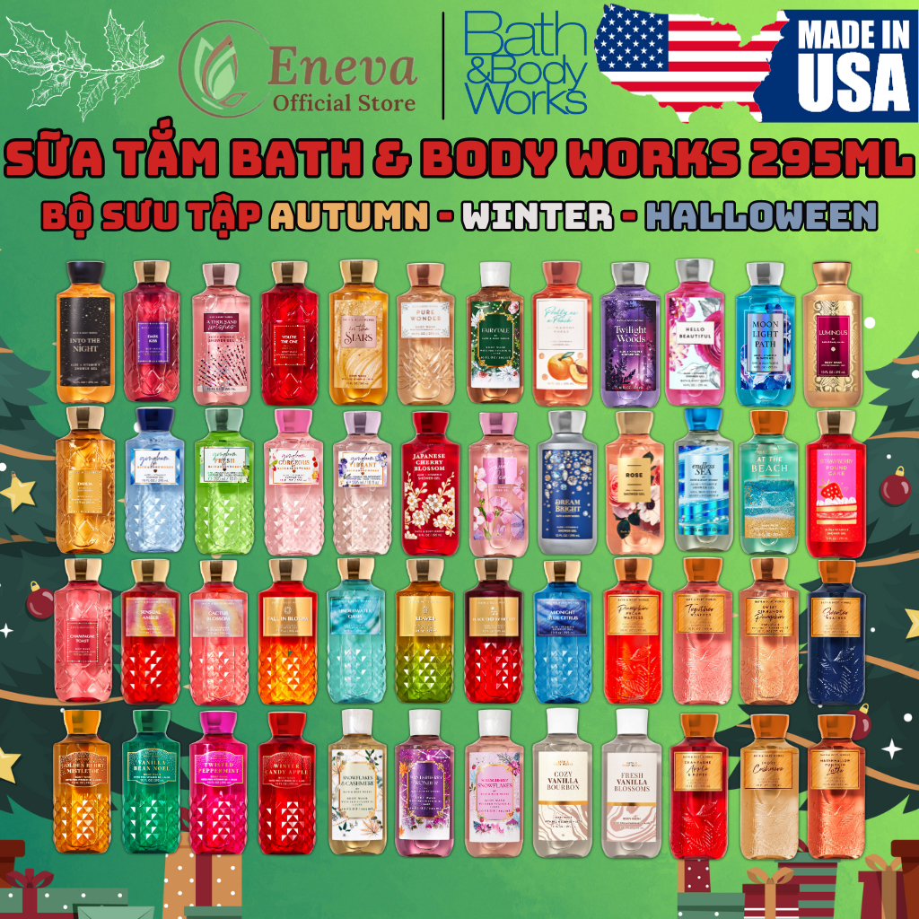 Sữa Tắm Bath And Body Works Hương Nước Hoa Thơm Lâu, Gel Tắm Dưỡng Ẩm Bath And Body Works 295ml ...