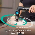 Súng Massage Cầm Tay GIÃN CƠ CAO CẤP MAXCARE Tùy Chỉnh 5 Góc Gập, Nhiệt Phục Hồi 50°C, Giảm Đau Bắp Vai Cổ Gáy, Pin 60N — ảnh 5