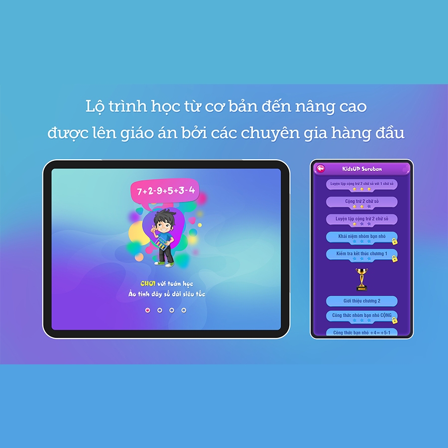Khóa học Kids UP - KidsUp Soroban Gói 1 Năm Tặng 3 Tháng KUS_1Y