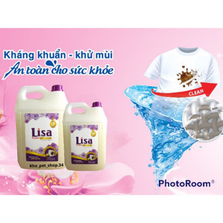 (Free ship) Nước giặt thơm Lisa 2trong1 lưu hương bền lâu, mềm vải, an toàn, khử mùi, kháng khuẩn