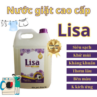 (Free ship) Nước giặt thơm Lisa 2trong1 lưu hương bền lâu, mềm vải, an toàn, khử mùi, kháng khuẩn