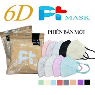 [Combo 10 bịch 100 Cái 6d kn95] Khẩu Trang 6D Phương Tuyến, 4 Lớp Kháng Khuẩn,Chống Tia UV, Chống nắng