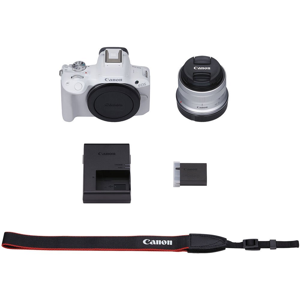 Máy ảnh Canon EOS R50 Kit RF-S 18-45mm F4.5-6.3 IS STM - Chính hãng | BigBuy360 - bigbuy360.vn