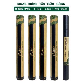 Nhang Không Tăm Trầm Hương Thượng Hạng 3 Lành Sỉ Từ 5 Ống Tự Nhiên 100% >15 Năm Thờ Cúng Thư Giãn