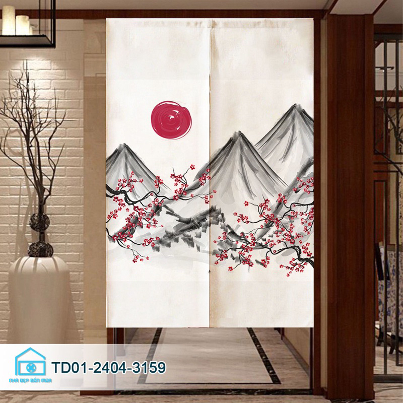Rèm cửa Noren , rèm phong cách Nhật Bản Tín Phát Decor, rèm nhà hàng ...