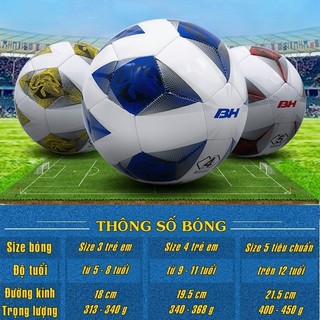 Bóng Đá Size Số 3 4 5 Chính Hãng King Ball Giá Rẻ Trái Banh Trẻ Em Học Sinh Viên Da Cao Cấp Thi Đấu Sân Cỏ Nhân Tạo