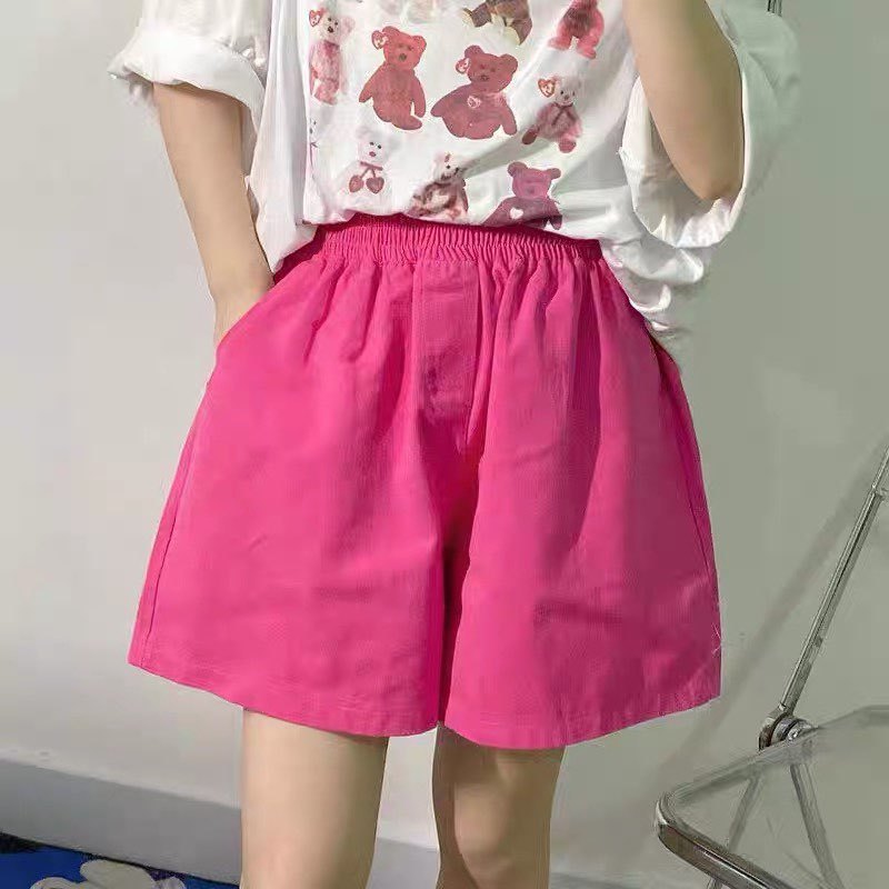 Quần Short Kaki Nữ Lưng Chun, Chất Kaki Đẹp Mềm Mịn, Co Giãn Nhẹ_m025 | BigBuy360 - bigbuy360.vn