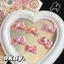 Set 2 Kẹp Tóc Mái Hình Nơ Trái Tim Đôi Hoạt Hình Dễ Thương K49