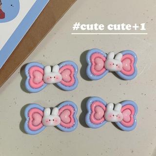 [🔥XƯỞNG SALE SẬP SÀN🔥] Set 2 Kẹp Tóc Mái Hình Nơ Trái Tim Đôi Hoạt Hình Dễ Thương K49