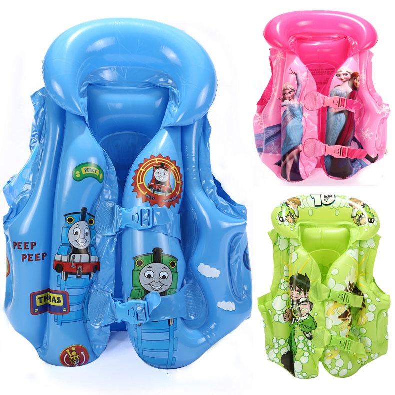 Áo phao tập bơi cho bé đi tập bể bơi, phao đi tắm du lịch gọn nhẹ nhiều size từ 2-12 tuổi FB05