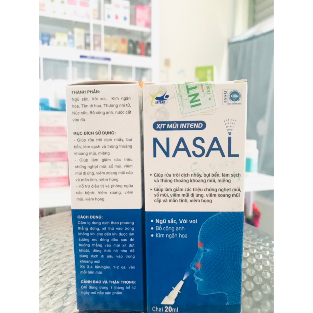 Thông Xoang - Xịt Thông Xoang INAZOL, Xịt Xoang Thảo Dược