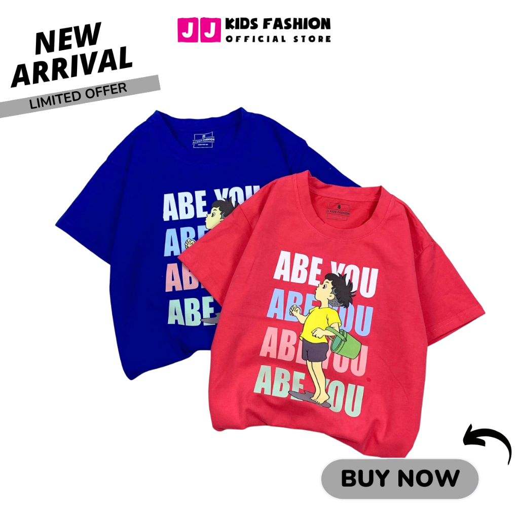 Áo thun bé trai ngắn tay mùa hè, cotton thoáng mát full size - JJ Kids