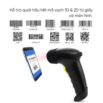 Máy quét mã vạch không dây Corisu 136E cầm tay quét mã 1D, 2D, QR siêu nhạy độ bền cao dễ dàng sử dụng — ảnh 3