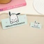 Set (10 tag) Tag giấy, bìa kẹp miệng túi, tag hình sanrio không kèm túi