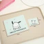 Set (10 tag) Tag giấy, bìa kẹp miệng túi, tag hình sanrio không kèm túi