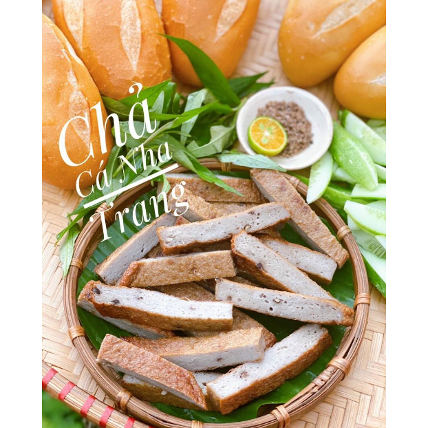 [ Hỏa Tốc 1H ] Chả Cá Nha Trang 450G 1 Miếng- Đặc Sản Nha Trang Dai Ngon Đúng Vị