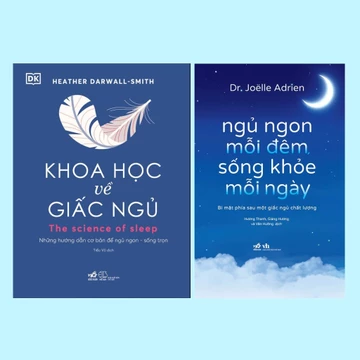 Sách - Combo Khoa học về giấc ngủ - Ngủ ngon mỗi đêm, sống khỏe mỗi ngày (Nhã Nam)