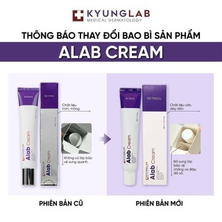 Kem retinol KYUNGLAB Alab Cream giảm nếp nhắn, chống lão hóa. tiết dầu, ngăn ngừa mụn 30ml