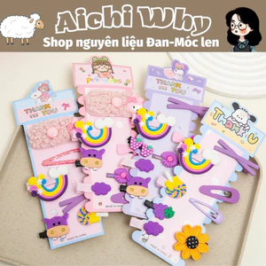 Bìa đựng kẹp tóc handmade (10c)