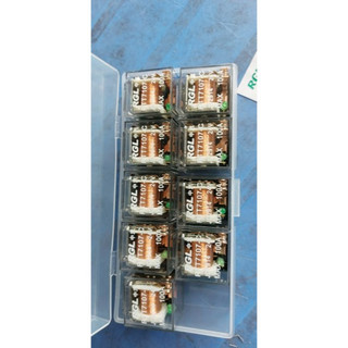 Combo 10 rơ le ô tô, xe máy 4 chân, 5 chân điện 12v 24v dòng điện 80A-100A nhựa trong suốt.