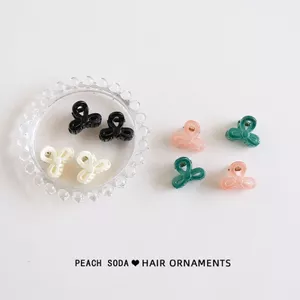 Set 2 Cái Kẹp Tóc Mini Phong Cách Hàn Quốc Dễ Thương