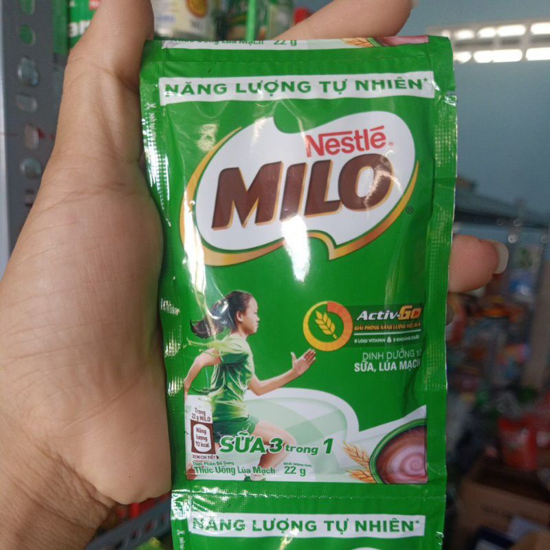 Dây 10gói thức uống lúa mạch Nestle Milo 22g | Shopee Việt Nam