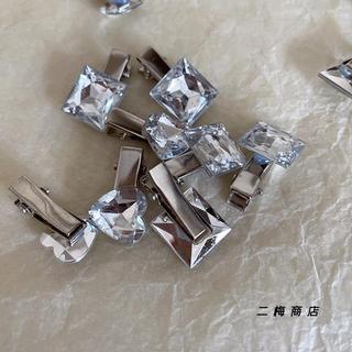 [🔥XƯỞNG SALE SẬP SÀN🔥] Kẹp Tóc Nhỏ Kim Loại Đính Đá Siêu Flashy Y2K