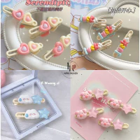 Set 2 Kẹp Tóc Hình Ngôi Sao/ Trái Tim Dễ Thương 6 Loại Lựa Chọn K15