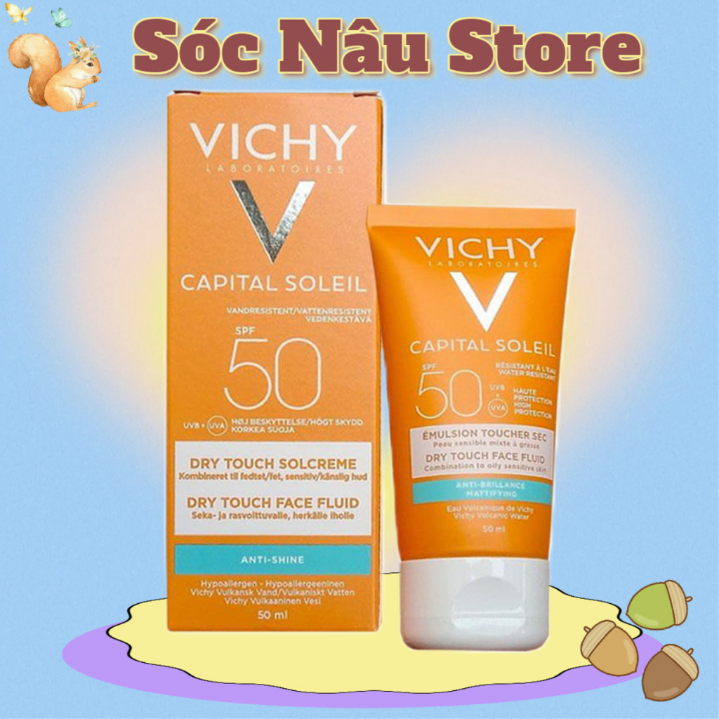 [TRỢ GIÁ] Kem Chống Nắng Vichy Emusion Ideal Soleil SPF50 Mattifying ...