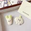 Set 2 Kẹp Tóc Kim Loại Hình Bướm/ Củ Hành Củ Tỏi Đáng Yêu