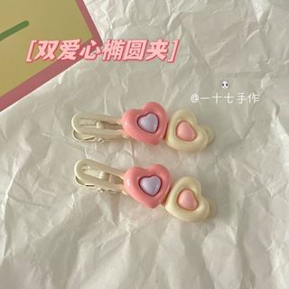 [🔥XƯỞNG SALE SẬP SÀN🔥] Set 2 Kẹp Tóc Hình Ngôi Sao/ Trái Tim Dễ Thương 6 Loại Lựa Chọn K15