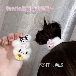[🔥XƯỞNG SALE SẬP SÀN🔥] Set 5 Dây Buộc Tóc Lông Nhung Hình Ngôi Sao/ Hoạt Hình Ngọt Ngào Dễ Thương K39