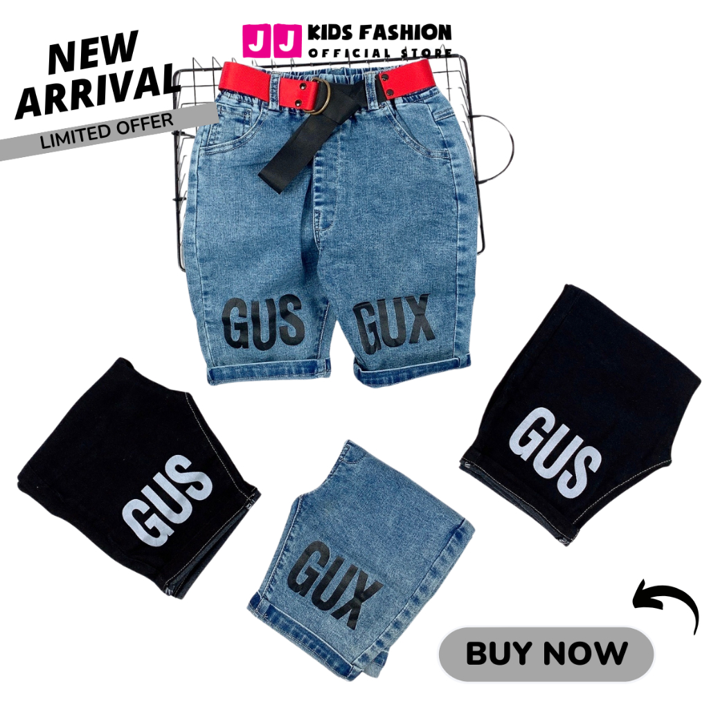 Quần jean thun lửng bé trai co giản, thoải mái full size - JJ Kids