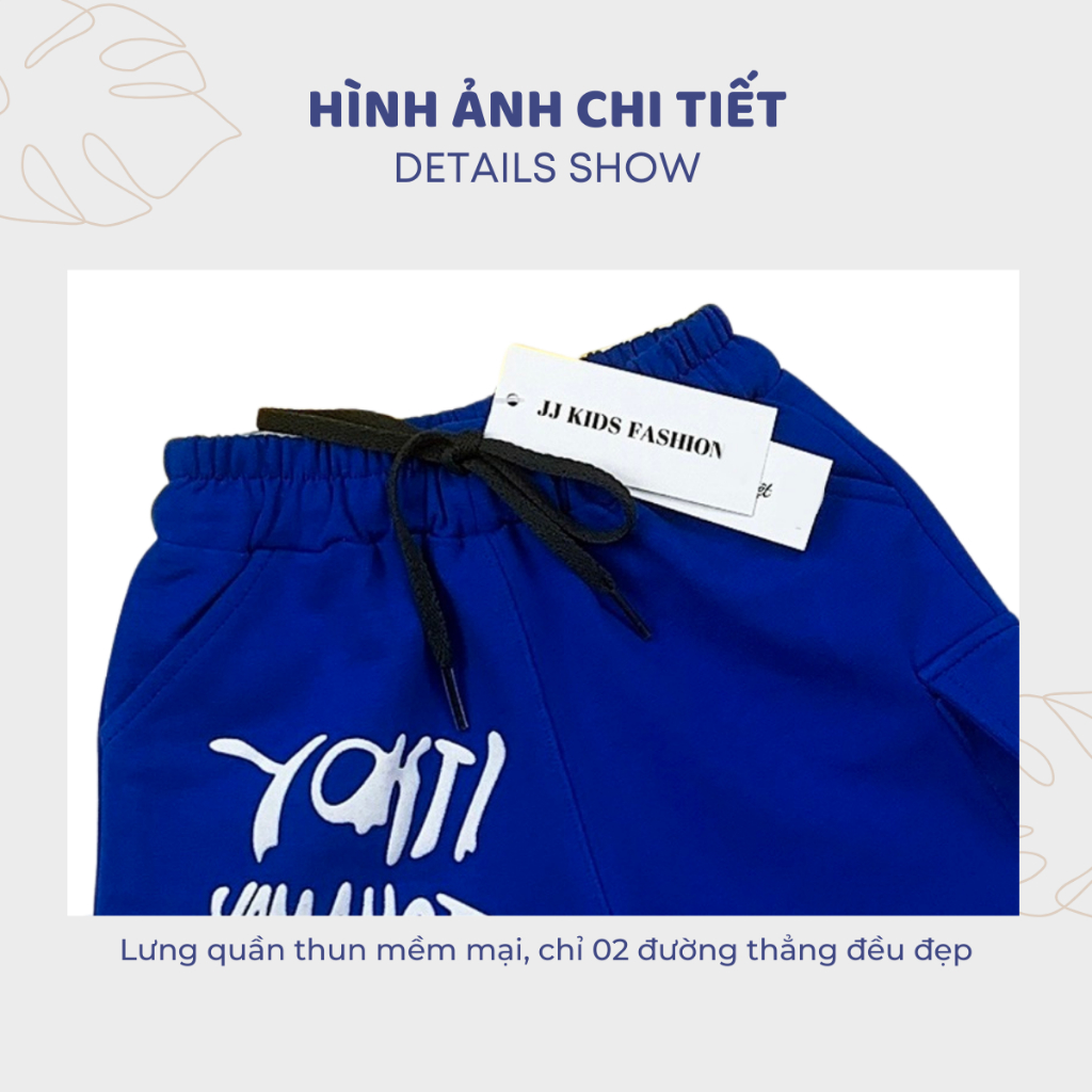 Quần ngắn bé trai năng động thoải mái full size - JJ Kids