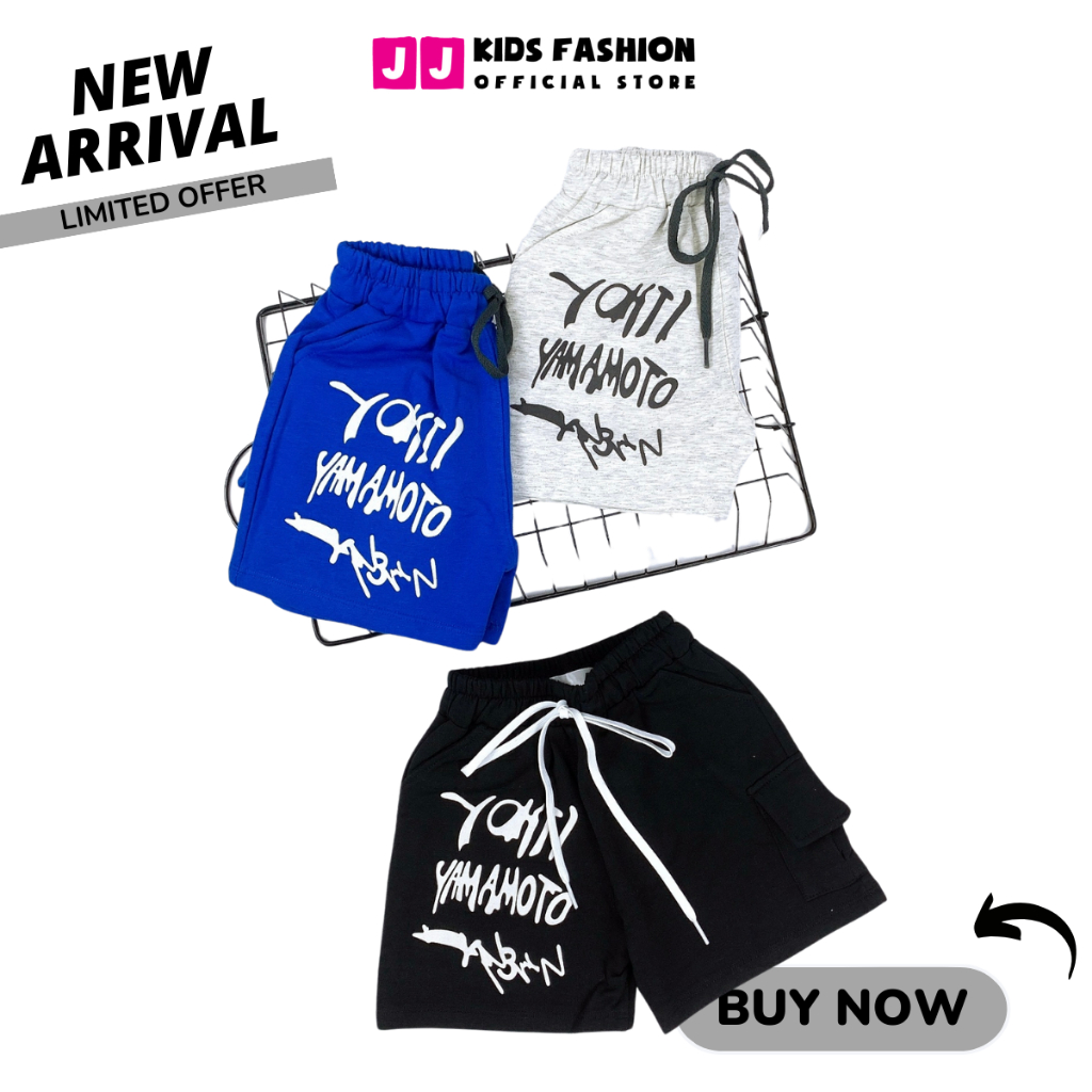 Quần ngắn bé trai năng động thoải mái full size - JJ Kids