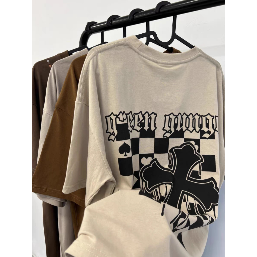 [VẢI 250 GSM] Áo Thun Hồng Đậm Caro Thánh Giá Cao Cấp Unim Store Form Unisex Vải 100% Cotton Định Lượng Vải 250Gsm
