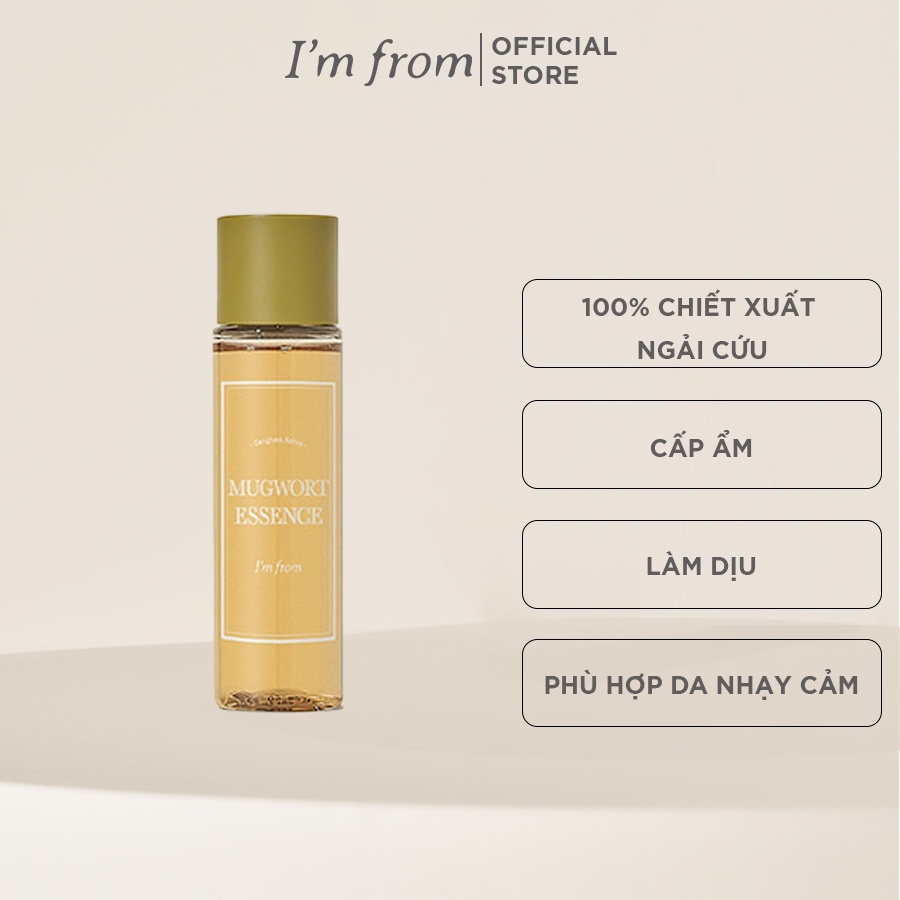 Ảnh Tinh chất Ngải Cứu cấp ẩm & làm dịu da I'm from Mugwort essence 30ml 2