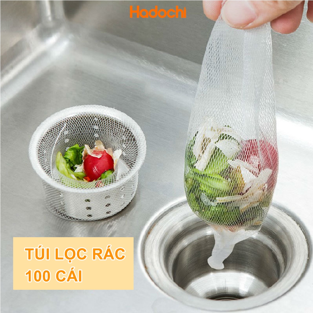 Túi Lọc Rác Bồn Rửa Chén Bát Thiết Kế Kiểu Lưới Siêu Dai Đầu Có Chun Co ...