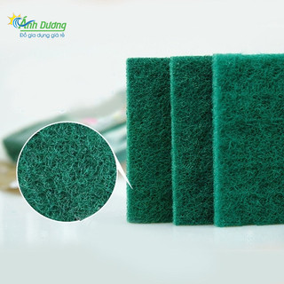 Combo 2 miếng cọ rửa bát màu xanh vuông