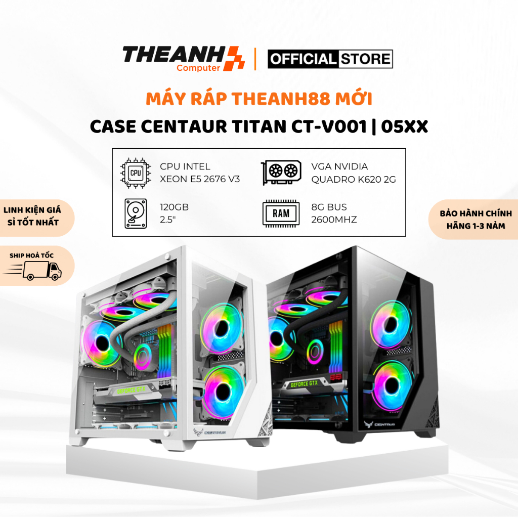 PC Gaming 05XX Case Centaur Titan CT-V001 - Bộ PC Theanh88 Bể Cá Mini ...