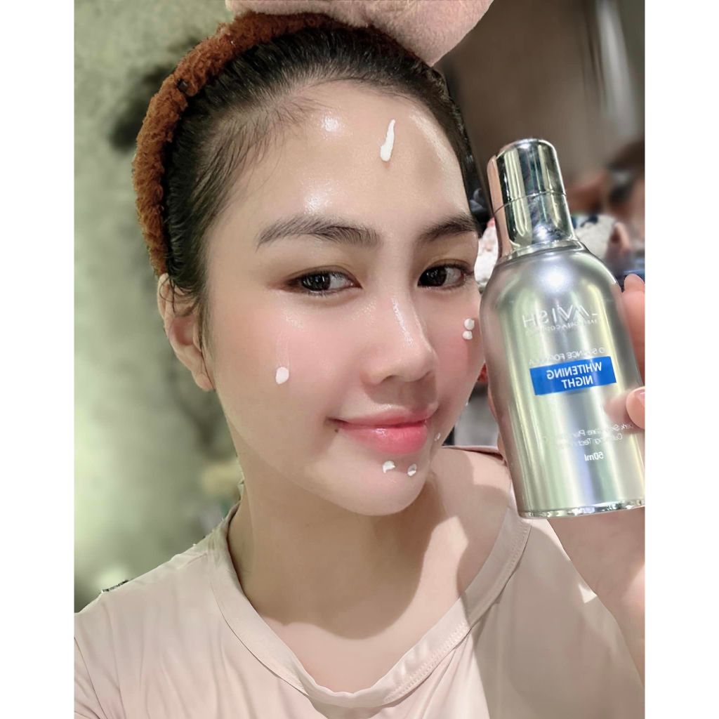 Ảnh KEM DƯỠNG TRẮNG DA BAN ĐÊM DÀNH CHO MẶT LAVISH H BABY 50ml 4