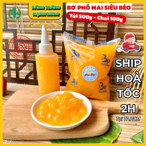Bơ phô mai thơm béo 100g và 500g - BÁNH TRÁNG MẠNH HÙNG