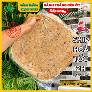 Bánh tráng dẻo ớt Mạnh Hùng chính gốc Tây Ninh ngon rẻ